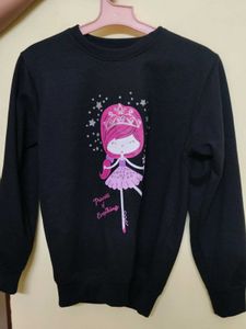 Black Princess Graphic Sweatshirt