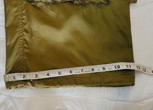 Bershka satin cargo pocket detail trouser