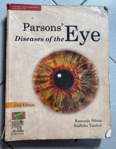 Parsons' Eye: Diseases of the Eye - 23rd Edition