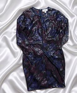 Multicolour sequin dress