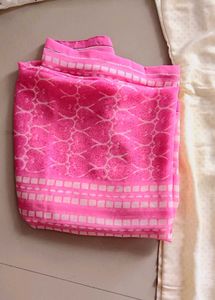 Trendy &amp; Elegant Cream &amp; Pink Kurta Set