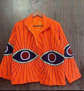 SUZANIUnique Embroidered Eye Jacket