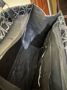 Calvin Klein Monogram Tote Bag