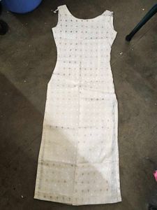 Elegant White Kurti and pants