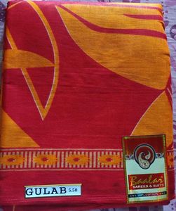Baalar 100% Cotton Saree