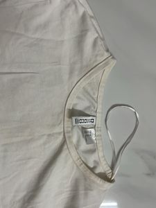 Classic White Cropped T-Shirt