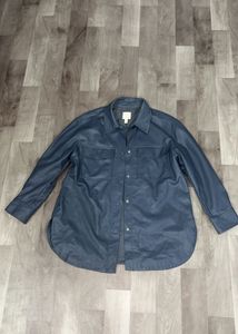 Vintage H&amp;M Faux Leather Shirt