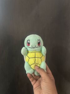 Squirtle Pokemon TOMY Plush 2017 Blue Turtle Nint