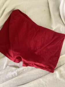 Red Cotton Briefs