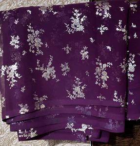 Elegant Maroon  saree with Gold Print
