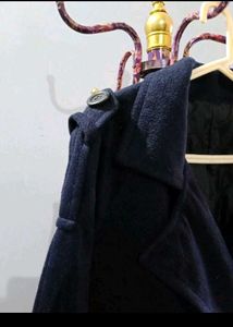 Chic Black Long Coat