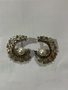 Diamond Stone Earrings