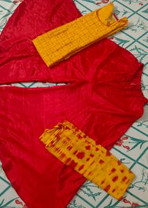 beautiful yellow colour suit medium size