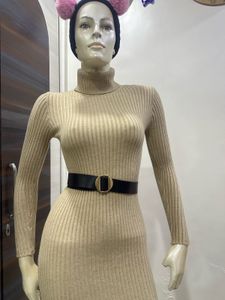 Elegant Bodycon Knit Dress