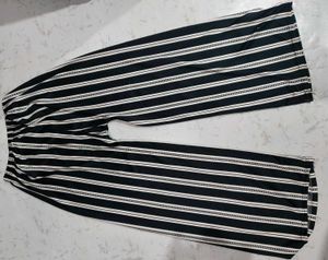Striped Wide Leg Palazzo Pants