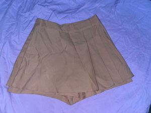 Pleated Mini Skirt