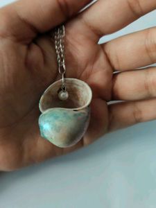 Enchanting Spiral Seashell Necklace
