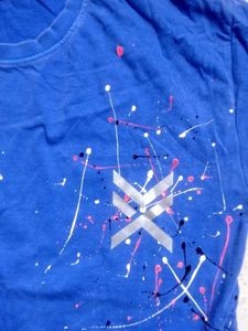 Blue "SHINE" T-Shirt