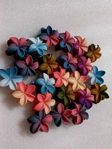 Cute Flower Hair Clips - Set of 23