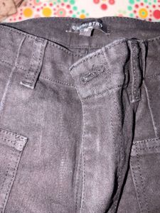 Black Straight Leg Work Pants
