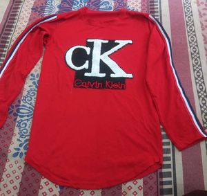 Red Calvin Klein T-Shirt