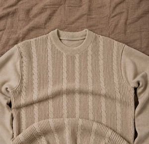 Korean Y2K Cable knit sweater