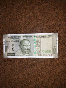 ✨786 RARE LUCKY 500 NOTE