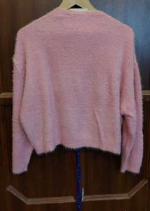 Pink Eye Graphic Sweater
