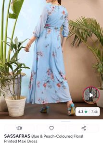 Beautiful Floral Maxi Dress