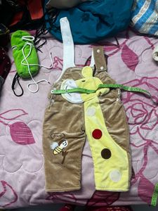 Cute Cartoon Character Baby Overalls