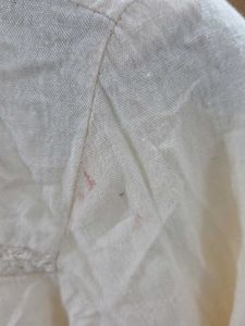 Boho Lace Trim Cropped Shirt