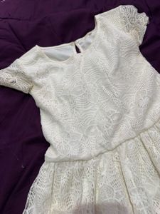 White Lace mini sundress