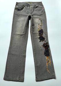 Vintage embellished jeans