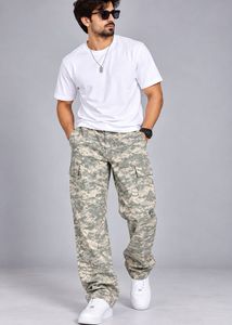 Digital Camouflage Cargo Pants