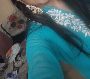 Stunning Teal Embrodered kurti