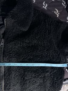 urban outfitters Cozy Black Fleece Jacket