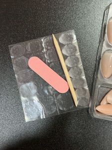 Nude Bow Press-On Nails Set