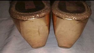 Sparkling Gold Sandals