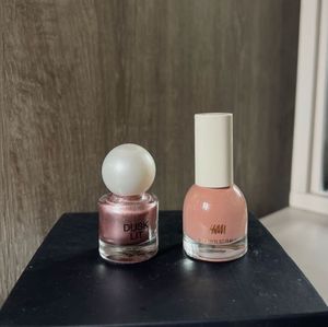 H&M Nailpolish and Westside Nailpolis