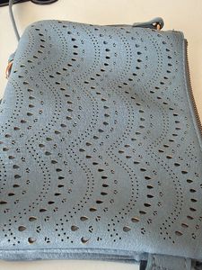 Denim Blue Crossbody Bag