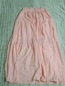 Light Pink Tiered Maxi Skirt (unused)