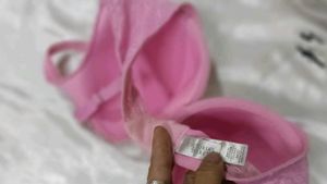 Pink Lace Padded Bra