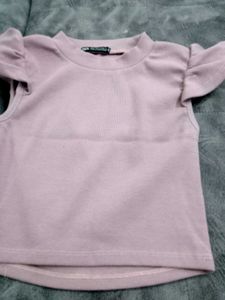 brand new Cute Ruffle Sleeve Top