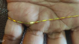 Short Gold Plated Chain