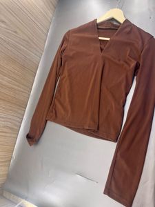 Chic Long Sleeve V-Neck Top