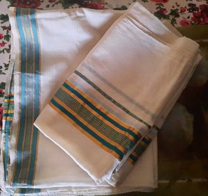 💜200Rs OFF ONAM OFFER- Two Sarees Kerala style💜