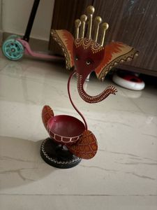 Decorative Lord Ganesha tlight holder