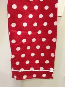 Red Polka Dot Pajama Pants