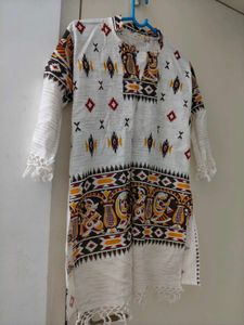 Boho Ethnic Print Tunic kurti