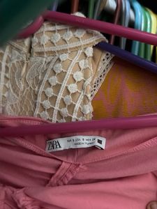 Zara brand new dress - baby pink